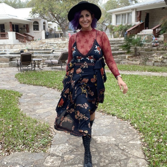 Free People Audrey Embroidered Maxi Dress - Picture 8 of 11